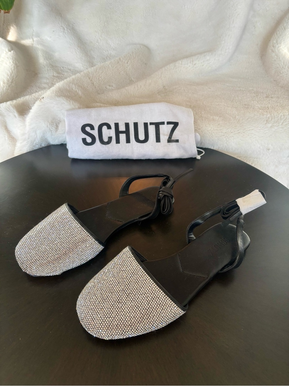 New Schutz Leather Slingback